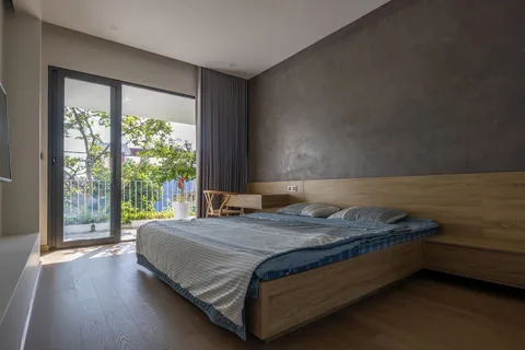 Không gian nội thất và chi tiết kiến trúc — Nhà Bông Sắn