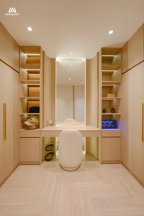 Dressing and vanity area — D’ METROPOLE apartment