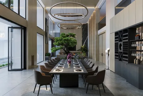 Phòng ăn — phối cảnh concept