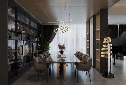 Thư viện và không gian đọc — phối cảnh concept