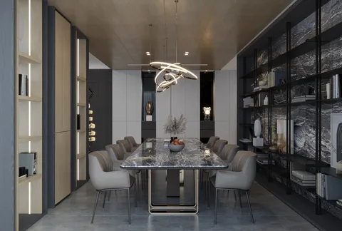 Thư viện và không gian đọc — phối cảnh concept