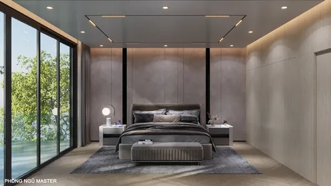 Phòng ngủ chính — phối cảnh concept