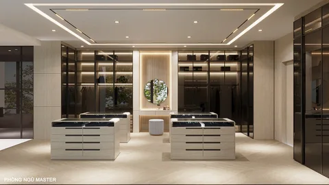 Phòng thay đồ — phối cảnh concept