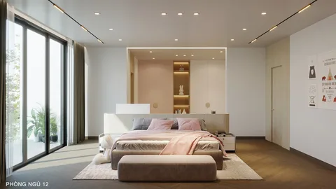 Phòng ngủ trẻ em — phối cảnh concept