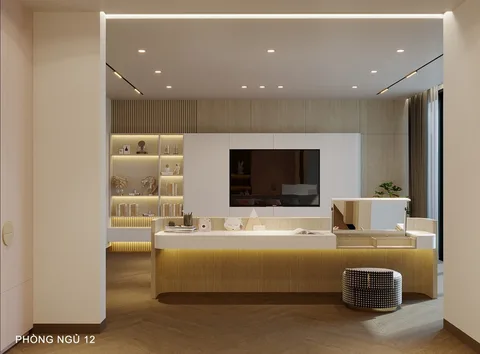 Phòng ngủ trẻ em — phối cảnh concept