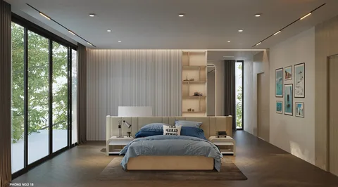 Phòng ngủ trẻ em — phối cảnh concept