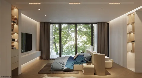 Phòng ngủ trẻ em — phối cảnh concept