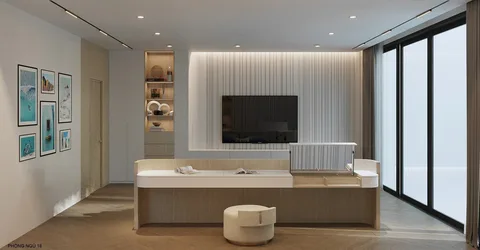 Phòng ngủ trẻ em — phối cảnh concept