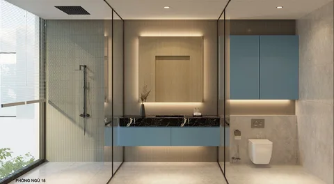 Phòng tắm — phối cảnh concept