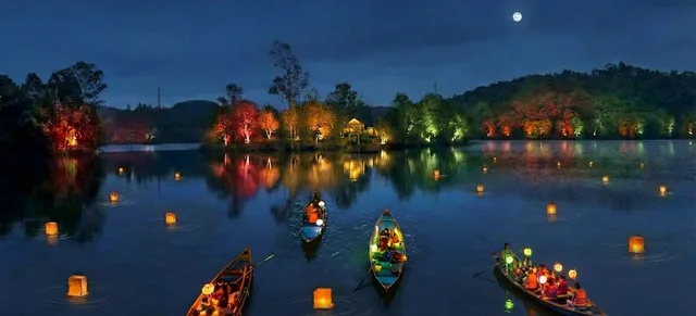 Phối cảnh đề xuất — Đề xuất cải tạo đảo giữa hồ
