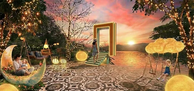 Phối cảnh đề xuất — Đề xuất cải tạo quảng trường ven hồ