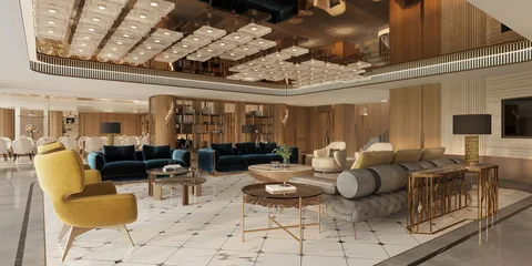 Không gian tiếp khách — phối cảnh concept
