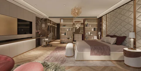 Không gian phòng ngủ — phối cảnh concept