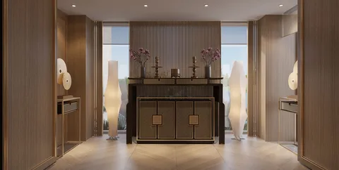 Phòng thờ — nghiên cứu không gian SketchUp
