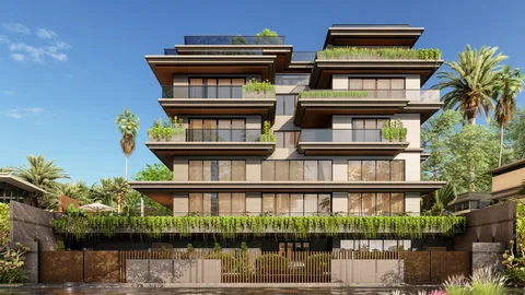 Villa Trần Não — exterior concept rendering
