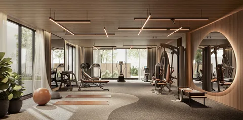 Villa Trần Não — interior concept rendering
