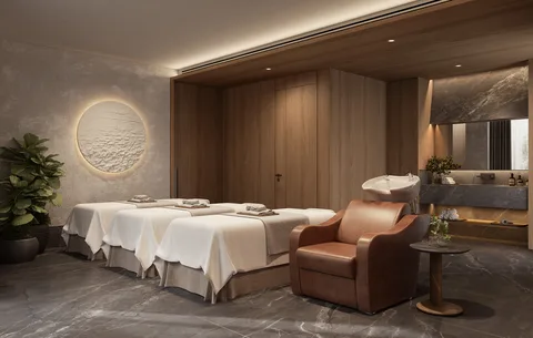 Villa Trần Não — interior concept rendering