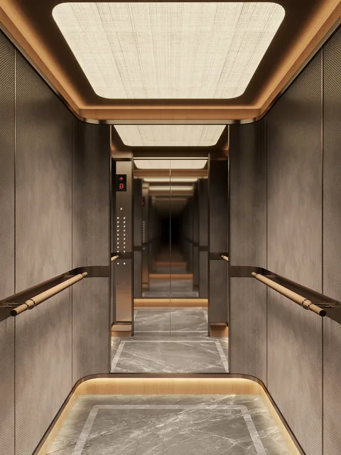 Villa Trần Não — interior concept rendering
